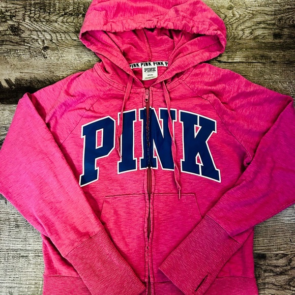 PINK Victoria's Secret Hoodie - Purplish/Pink and Blue - Picture 2 of 6